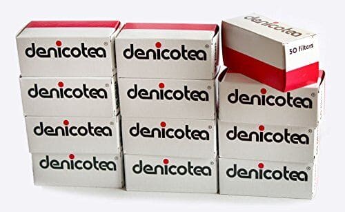 Denicotea Regular Crystal Filters for Holders - 50 pc per box - 10106