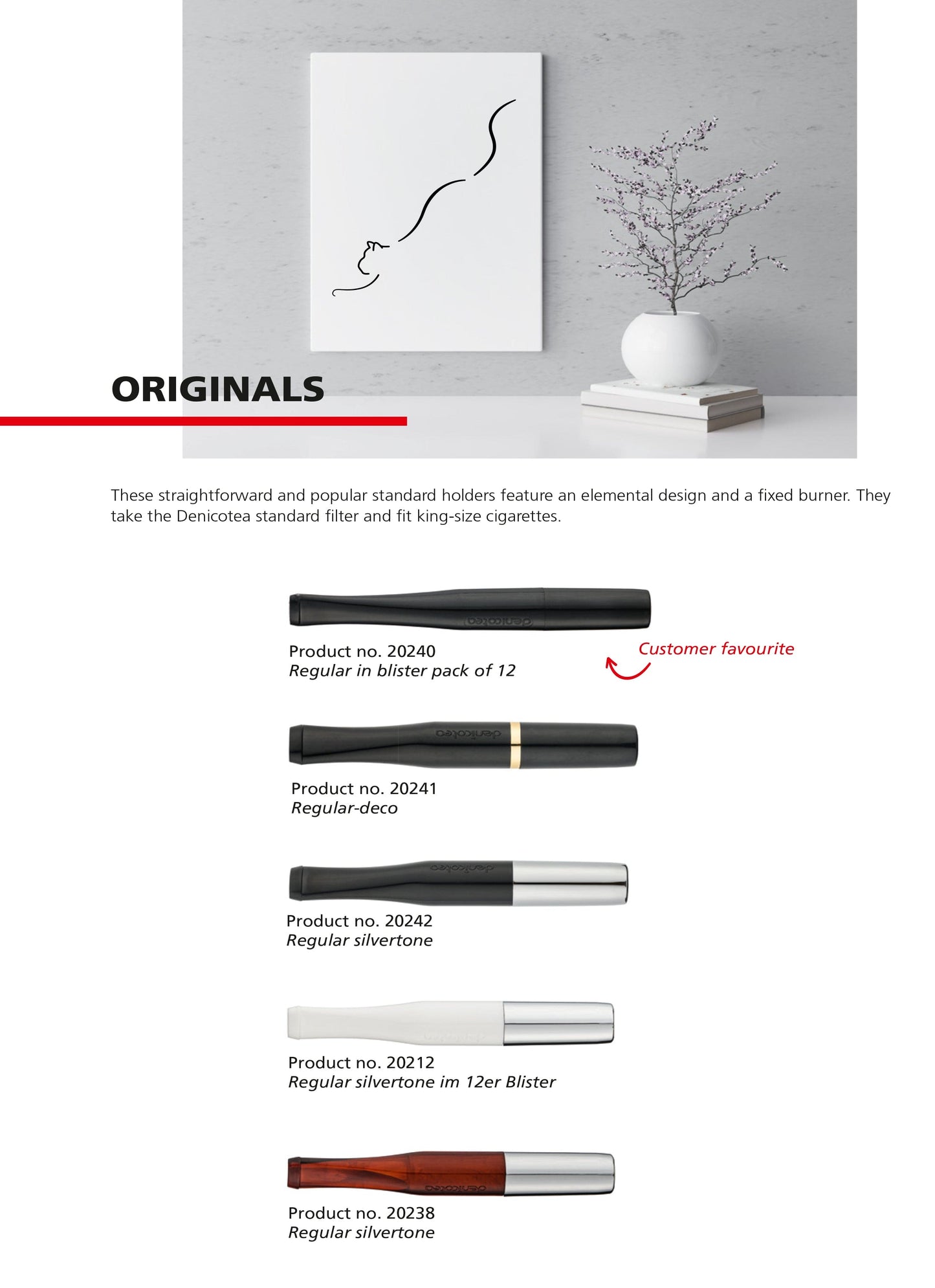 Original Series - Silver and Black Holder with 10 Free Filters - 20242