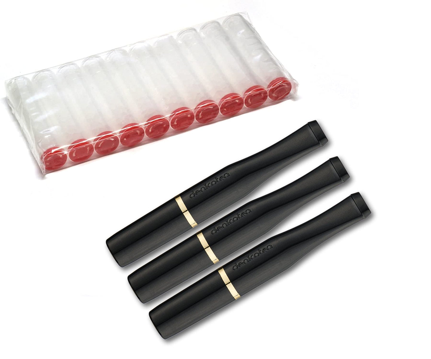 Original Series - Deco Holder Black- Gold Ring with 10 Free Filters - 20241
