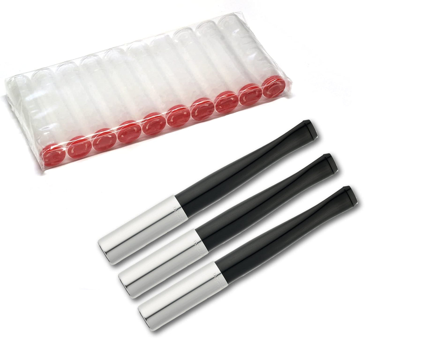 Lucille Series Ejector-Black & Silver 100mm Holder with 10 Free Filters - 20253