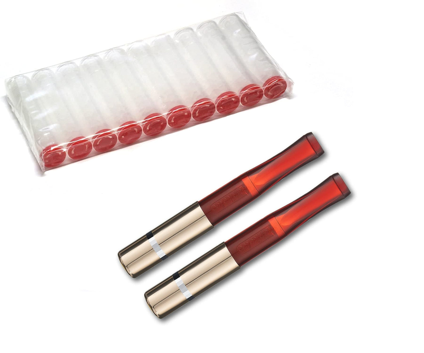 Vincent Series Amber Saddle Ejector Holder with 10 Free Filters - 20268