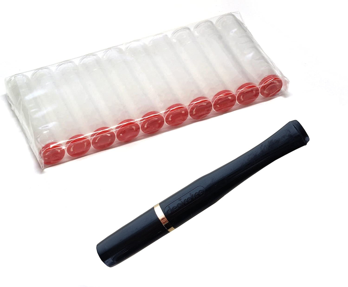 Denicotea Deco Gold Ring 88mm Holder with 10 Free Filters - 20299