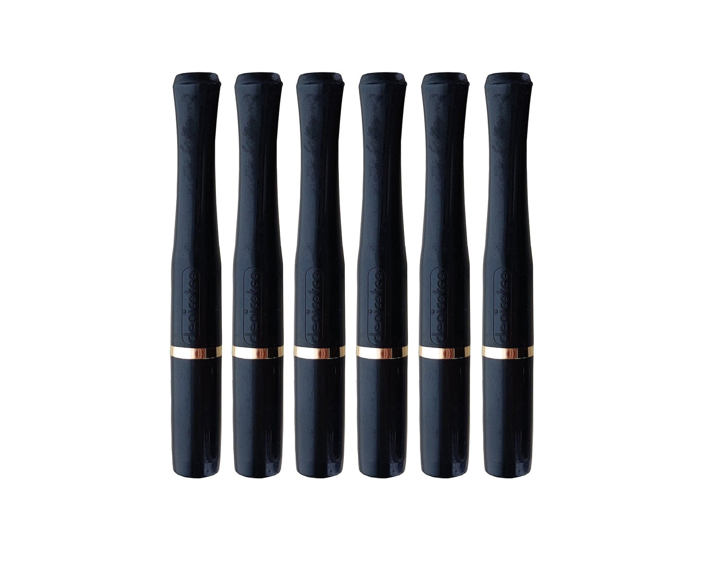 Denicotea Deco Gold Ring 88mm Holder with 10 Free Filters - 20299