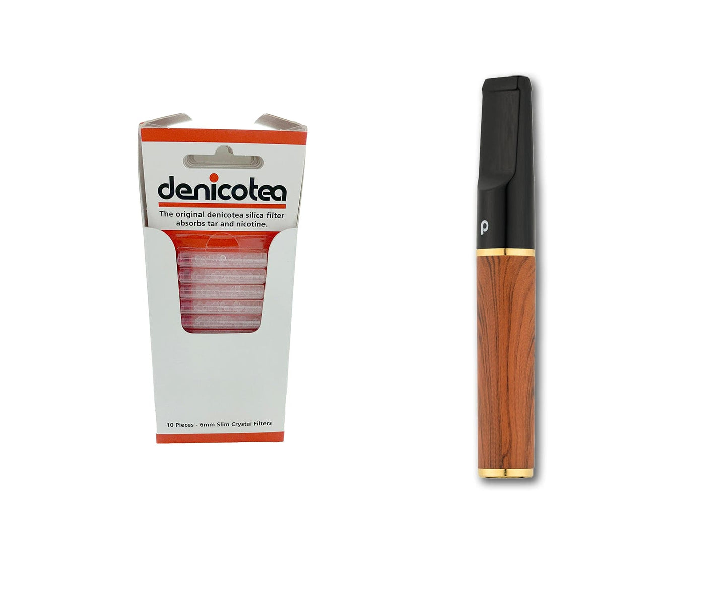 Nice Walnut Holder 6mm Filter Holder with 10 Free Filters - 25101