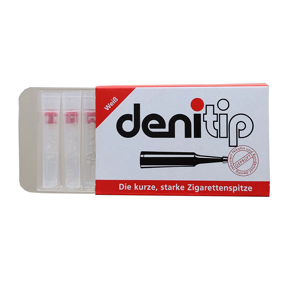 Denitip Transparent Holder from Denicotea - 6 holders per pack 10124