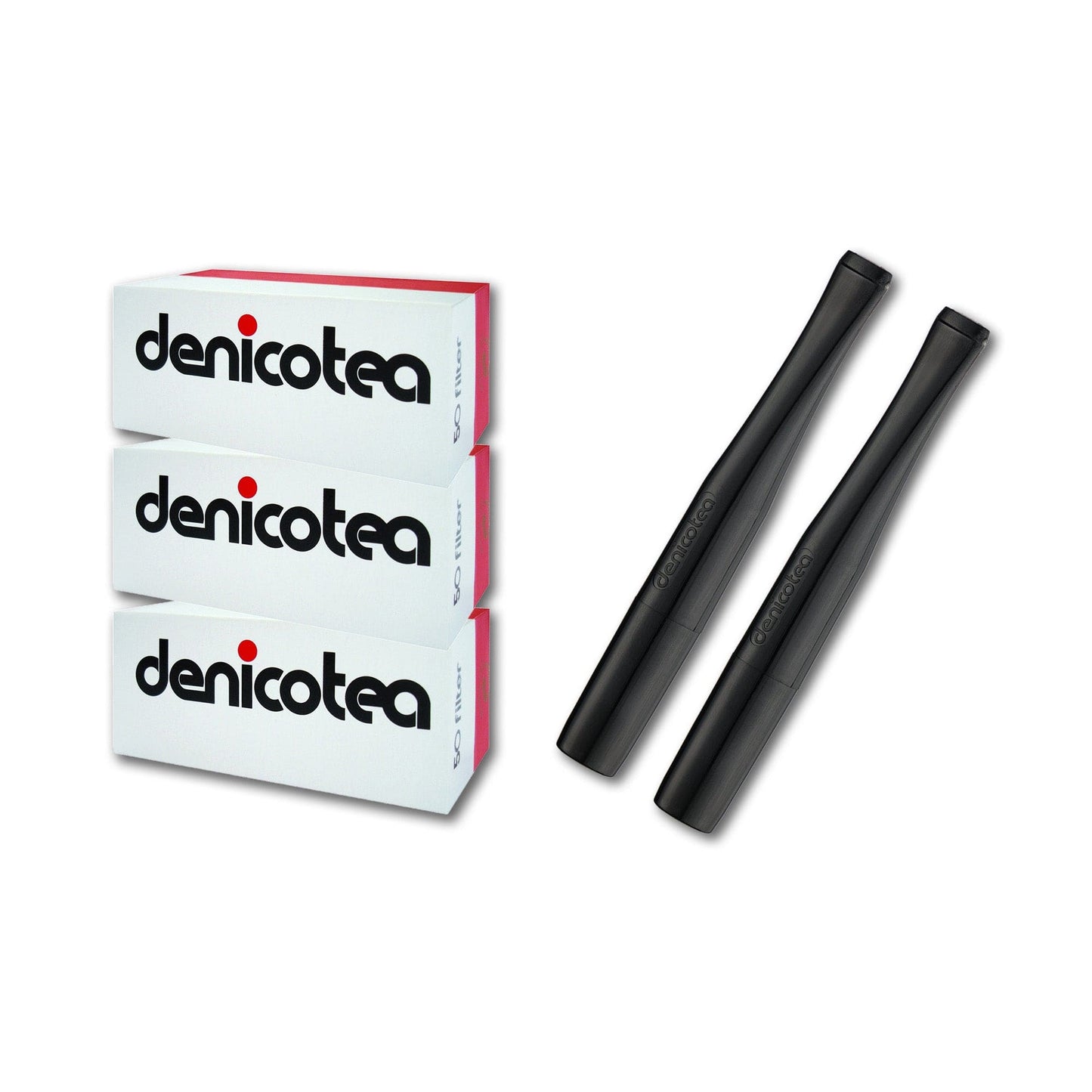 Denicotea Filter - Holder Combo  2-20240 Holders - 150 filters  24106