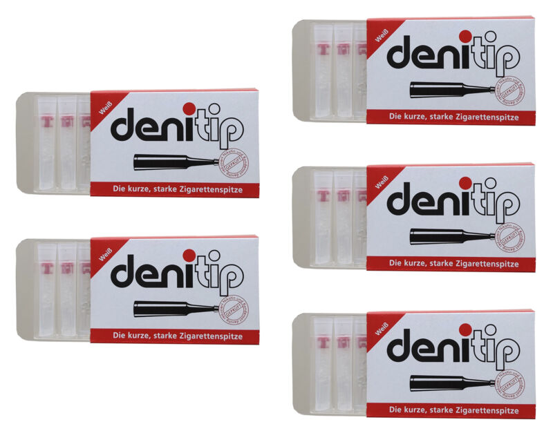 Denitip Transparent Holder from Denicotea - 6 holders per pack 10124