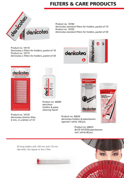 Denicotea 6mm Slim Filters - 10pc  10135
