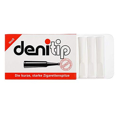 Denitip White Holder from Denicotea - 6 holders per pack 10122