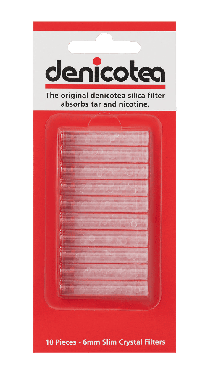 Denicotea Schönes Mundstück mit 6 mm Sandelholz-Finish-Filter