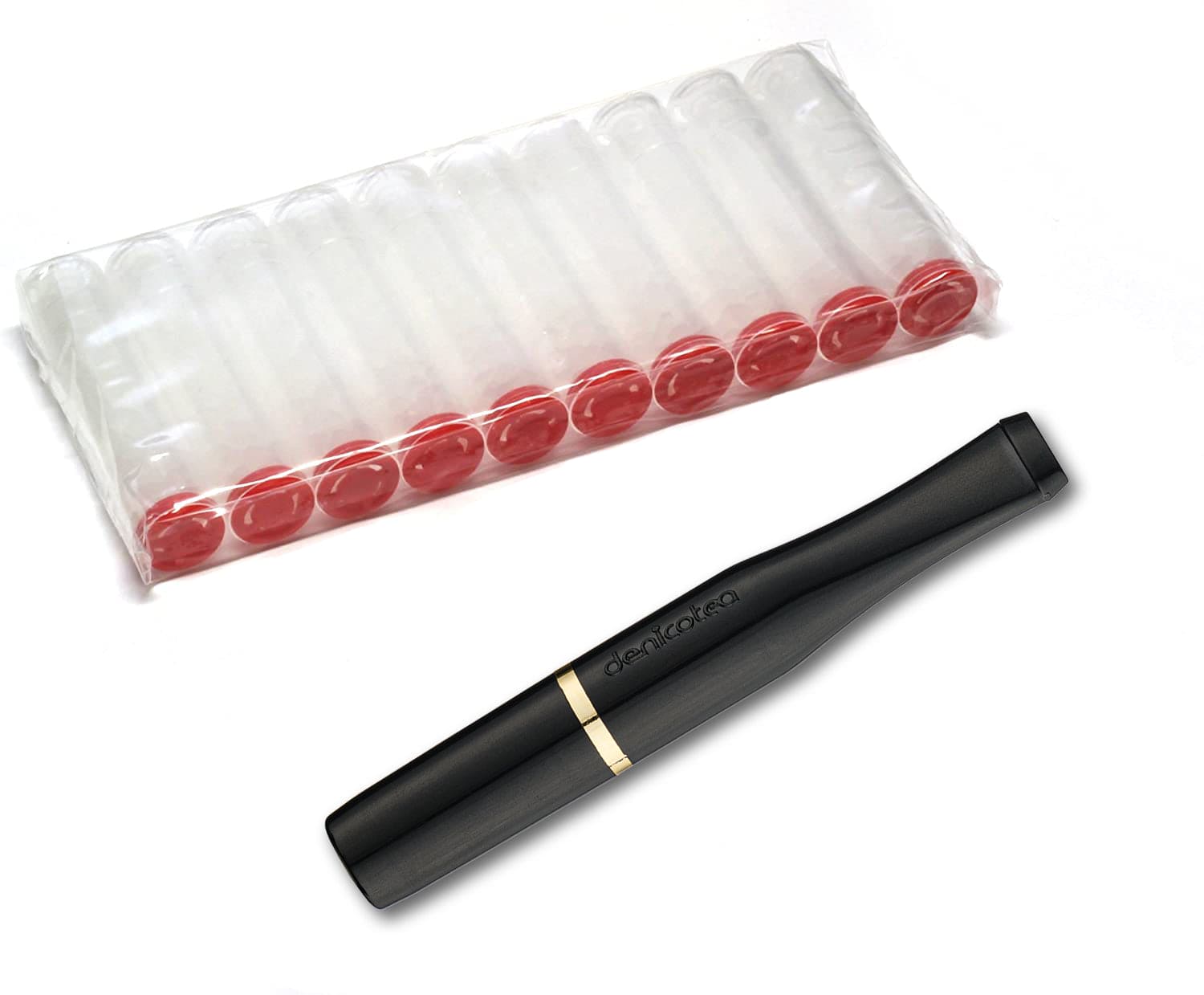 elfbar elfa master akku Zobo-Metal Cigarette Holder Cigarette Mouthpiece Full Metal Circulation  Filter Tip Cleaning Smoking Set Slim 5.2mm Thick 7.6mm main image 0