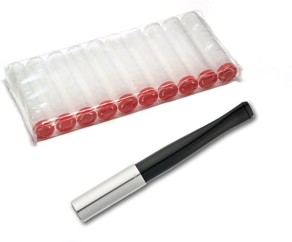 cigarette holder with replaceable filter Lucille Series Ejector-Black & Silver 100mm Holder with 10 Free Filter – Denicotea Shop cigarette holder with replaceable filter Lucille Series Ejector-Black & Silver 100mm Holder with 10 Free Filter – Denicotea Shop