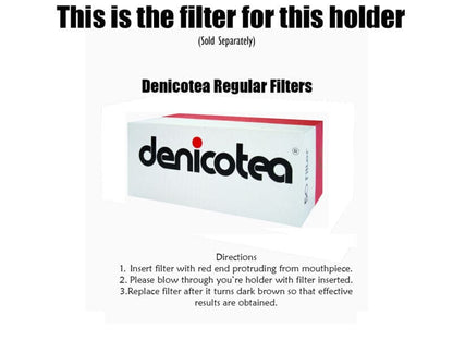 Denicotea Special Edition Combo 2 -Green & Black- Holders & 150 filters 24101
